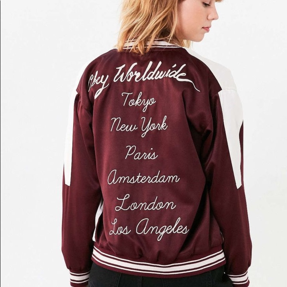 Obey bomber jacket